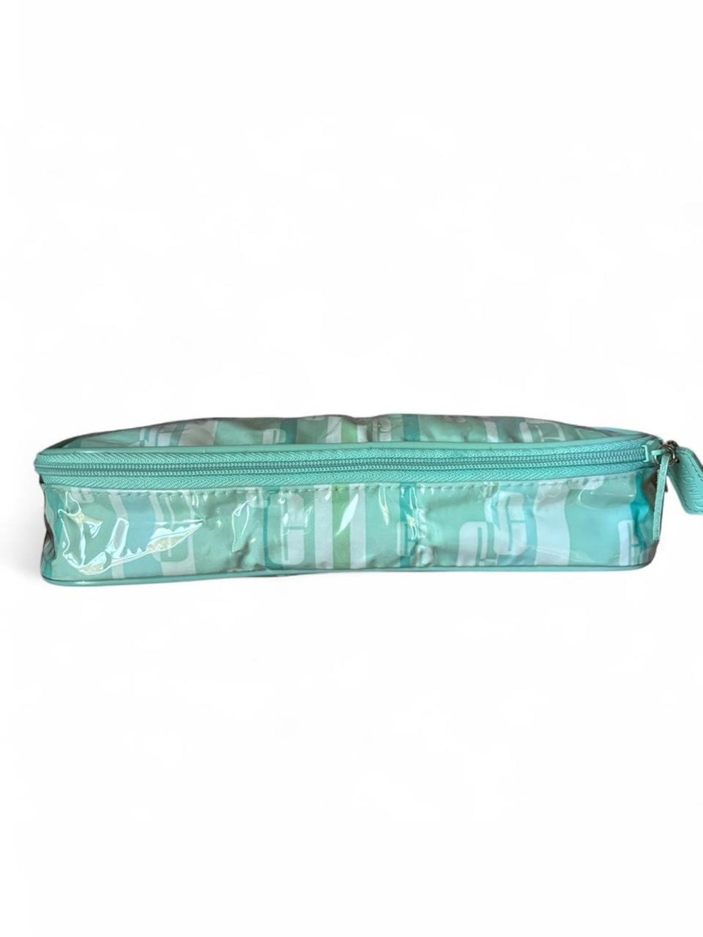 Vintage Y2K Clinique Mint Green Logo
Cosmetic Bag PVC Makeup Travel - Picture 2 of 8